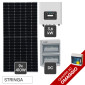 Immagine 1 - Kit On-Grid 9 Pannelli Solari V-Tac 410W + Inverter Monofase 3,6kW CEI 0-21 + Quadro Elettrico DC 2 Stringhe + Quadro Chint AC