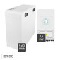 Immagine 1 - V-Tac Kit Inverter 3,6kW Monofase IP65 LCD CEI 0-21 + Batteria Rack LiFePO4 9,60kWh Impianto Fotovoltaico - SKU 11725 + 11523