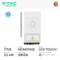 Immagine 2 - V-Tac Kit Inverter 3,6kW Monofase IP65 LCD CEI 0-21 + Batteria da Muro LiFePO4 5,12kWh Impianto Fotovoltaico - SKU 11725 + 11526