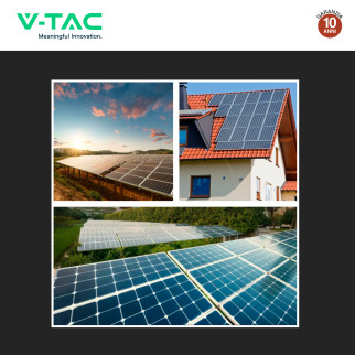 Set Inverter 5kW Monofase LCD + Batteria LiFePO4 IP65 V-Tac