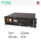Immagine 4 - Kit 14 Pannelli Solari V-Tac Jinko 485W + Inverter Deye Monofase + Batteria Rack 5,12kWh + Quadro DC 2 Stringhe + Quadro AC