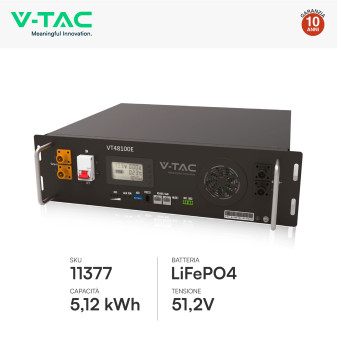 Set 14 Pannelli Solari 485W + Inverter 6kW + Batteria V-Tac