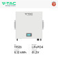 Immagine 4 - Kit 14 Pannelli Solari V-Tac 485W TOPCon + Inverter Monofase 6kW CEI 0-21 + Batteria BMS LiFePO4 5,12kWh + Quadro DC + Quadro AC