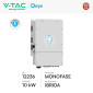 Immagine 2 - V-Tac Deye Inverter Monofase Ibrido On-Grid / Off-Grid 10kW IP65 10 Anni Display LCD per Impianto Fotovoltaico - SKU 12236