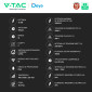 Immagine 3 - V-Tac Deye Inverter Trifase Ibrido On-Grid / Off-Grid 15kW IP65 10 Anni con Display LCD Certificato CEI 0-21 - SKU 12169