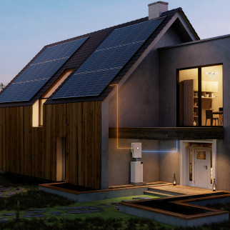 V-Tac Inverter Trifase Ibrido On-Grid / Off-Grid 20kW IP65 CEI 0-21
