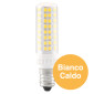 Immagine 2 - Imperia Lampadina LED E14 7W Tubolare T19 SMD Trasparente - mod. 213575 / 213582