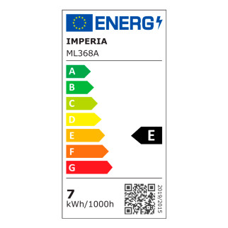 Imperia Lampadina LED E14 7W Tubolare SMD Trasparente