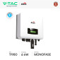 Immagine 4 - Kit On-Grid 15 Pannelli Solari V-Tac 410W + Inverter Monofase 6kW CEI 0-21 + Quadro Elettrico DC 2 Stringhe + Quadro Chint AC