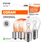Osram Original Line PY21W 21W 12V per Luci di Segnalazione Auto - 2 Lampadine mod. 7506-2BL