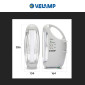 Immagine 5 - Velamp Lampada d'emergenza LED 4,5W 20 SMD Anti Black-Out Portatile Dimmerabile Ricaricabile con Alimentatore - mod. IR160EVO