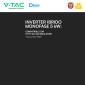 Immagine 4 - V-Tac Deye Inverter Fotovoltaico Trifase Ibrido On-Grid / Off-Grid 5kW IP65 con Display LCD Certificato CEI 0-21 - SKU 11743