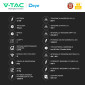 Immagine 4 - V-Tac Deye Inverter Fotovoltaico Trifase Ibrido On-Grid / Off-Grid 12kW 10 Anni Display LCD Certificato CEI 0-21 - SKU 11543