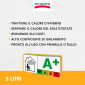 Immagine 4 - Tecnostuk Kalorfix Fissativo Acrilico Termico ad Alto Coefficiente di Isolamento per Interni ed Esterni - Barattolo da 5L