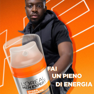 Hydra Energetic Crema Anti-Fatica L'Oréal Paris Men Expert