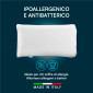 Immagine 8 - Cuscino Memory Foam Ergonomico Ipoallergenico e Antibatterico Forma a Saponetta 40x70x11cm