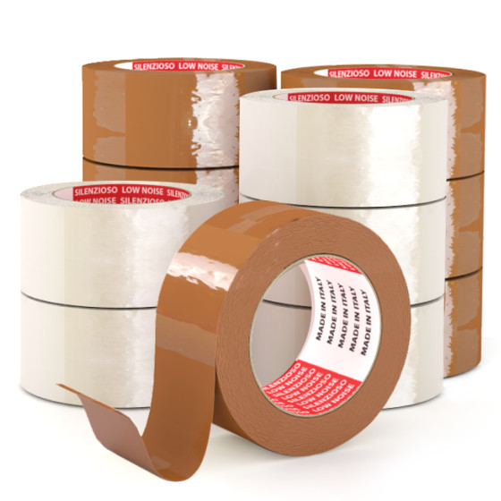 Nastro Adesivo Silenzioso Professionale 5cm x 66m Nastro Adesivo Silenzioso Professionale 5cm x 66m