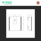 Immagine 5 - V-Tac Deye Sistema All-In-One Fotovoltaico Inverter Monofase Ibrido On-Grid / Off-Grid 5kW + Accumulo 5,32kWh BMS - SKU 12276