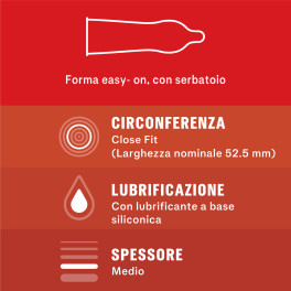 Preservativi Durex Love con Forma Easy-On 240 Profilattici