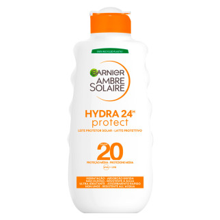 Latte Solare SPF 20 Hydra 24h Protect Burro Karitè Garnier Ambre Solaire