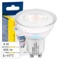 Immagine 1 - Life Lampadina LED GU10 4W Faretto PAR16 SMD in Vetro Resistente ad Alte Temperature - mod. 39.910265C / 39.910265N / 39.910265F