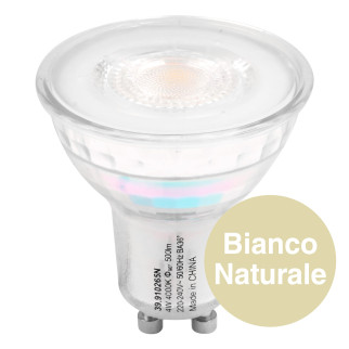 Life Faretto LED PAR16 GU10 4W SMD in Vetro per Alte Temperature