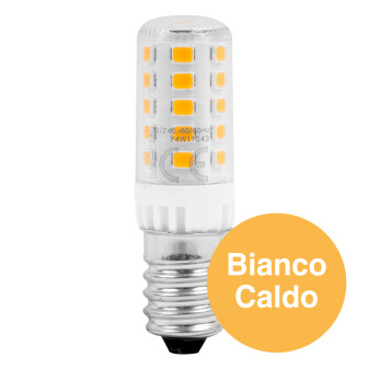 Imperia Lampadina LED E14 4W Tubolare T16 SMD Trasparente
