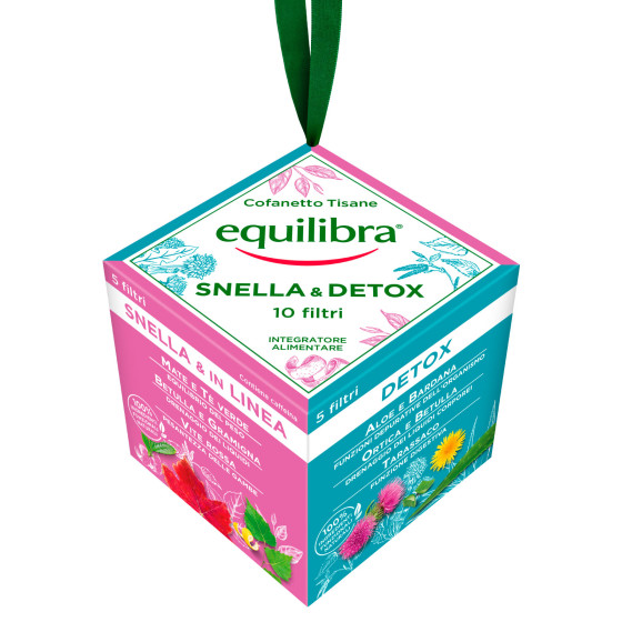 Equilibra Cofanetto Tisane Snella & Detox Equilibra Cofanetto Tisane Snella & Detox