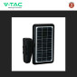 Immagine 13 - V-Tac VT-414 Faro LED 15W Faretto Orientabile IP65 con Pannello Solare Sensore Crepuscolare e di Movimento - SKU 10315