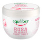 Equilibra Rosa Ialuronica Burro Corpo Nutriente ed Elasticizzante con Rosa Damascena e Acido Ialuronico - Barattolo da 300ml