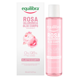 Equilibra Rosa Ialuronica Olio Corpo Idratante Nutriente