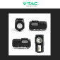 Immagine 12 - V-Tac Torcia Frontale LED SMD e RGB 3W IP43 Dimmerabile e Ricaricabile USB con Fascia e Supporto per Cappello - SKU 23339