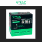 Immagine 13 - V-Tac Torcia Frontale LED SMD e RGB 3W IP43 Dimmerabile e Ricaricabile USB con Fascia e Supporto per Cappello - SKU 23339