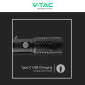Immagine 7 - V-Tac Torcia LED SMD 10W IP54 1000lm Dimmerabile e Ricaricabile con Cavo USB - SKU 23338