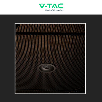 V-Tac Faretto LED COB 12W Incasso Rotondo CCT Nero