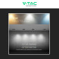 Immagine 8 - V-Tac Faretto LED COB 12W Da Incasso Rotondo con Paralume a Nido d'Ape CCT Changing Color 3in1 Colore Nero - SKU 23671