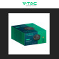 Immagine 11 - V-Tac Faretto LED COB 12W Da Incasso Rotondo con Paralume a Nido d'Ape CCT Changing Color 3in1 Colore Nero - SKU 23671