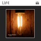Immagine 4 - Life Lampadina LED E14 2,5W Candela C35 Filament Bianco in Vetro Trasparente - mod. 39.922521C