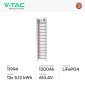Immagine 2 - V-Tac Armadio Rack da Terra 12 Accumulatori BMS LiFePO4 61,44kWh per Inverter Trifase Fotovoltaico CEI 0-21 e 0-16 - SKU 11994
