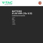 Immagine 4 - V-Tac Armadio Rack da Terra 12 Accumulatori BMS LiFePO4 61,44kWh per Inverter Trifase Fotovoltaico CEI 0-21 e 0-16 - SKU 11994