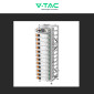 Immagine 6 - V-Tac Kit 12 Batterie BMS Stack LiFePO4 60kWh Alta Tensione per Impianto Fotovoltaico Armadio Rack con Base - SKU 12266