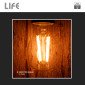 Immagine 4 - Life Lampadina LED E27 7W Goccia A60 Filament Bianco in Vetro Trasparente - mod. 39.922552C27