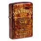 Zippo Premium Accendino a Benzina Ricaricabile e Antivento con Fantasia Jack Daniel&#039;s - mod. 46278