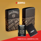 Immagine 7 - Zippo Premium Accendino a Benzina Ricaricabile e Antivento con Fantasia Jack Daniel's - mod. 46279