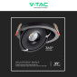 Immagine 9 - V-Tac Faretto LED COB 12W Da Incasso Rotondo Orientabile Fascio Luminoso 25° CCT Changing Color 3in1 Colore Nero - SKU 10578