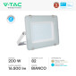 Immagine 4 - V-Tac Pro VT-200 Faro LED 200W Faretto SMD Chip Samsung IP65 Colore Bianco - SKU 21420 / 21421
