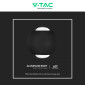 Immagine 8 - V-Tac VT-2502 Lampada LED da Muro 2W COB IP54 Doppio Fascio Luminoso Applique Colore Nero - SKU 10584 / 10586