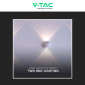 Immagine 10 - V-Tac VT-2502 Lampada LED da Muro 2W COB IP54 Doppio Fascio Luminoso Applique Colore Bianco - SKU 10585 / 10587