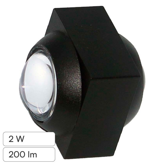 V-Tac VT-2503 Applique LED 2W COB IP54 Doppio Fascio Luminoso V-Tac VT-2503 Applique LED 2W COB IP54 Doppio Fascio Luminoso
