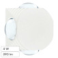 V-Tac VT-2544 Lampada LED da Muro 4W COB IP54 con 4 Fasci Luminosi Applique Colore Bianco - SKU 10589 / 10591